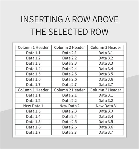 Excel Row Sample に対する画像結果