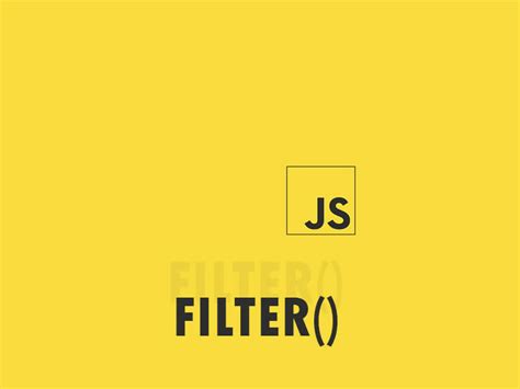 Image result for Filter JS