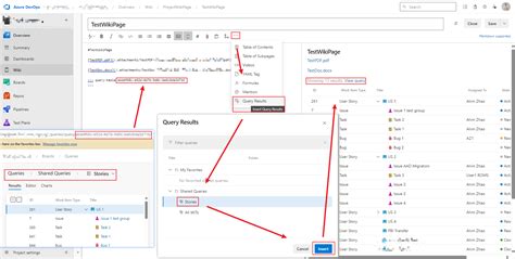 Image result for How to Include Query in Comment in Azure DevOps