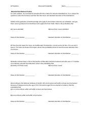 Image result for AP Statistics Binomial Distribution Worksheet