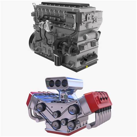 Diesel Engine 3D に対する画像結果