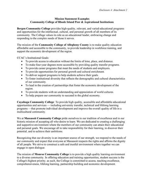 Image result for Mission Statement Examples for Master Programs