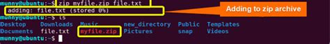 Image result for Zip Command in Linux