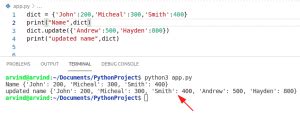Image result for How to Update Dictionary in Python