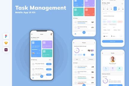 Image result for Task Management Mobile App Detail UI