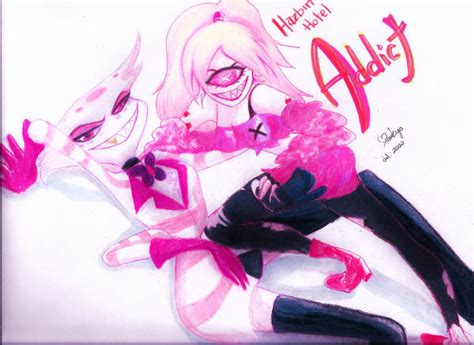 Angel Dust Hazbin Hotel Addict に対する画像結果