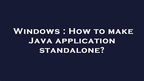 Toradh íomhá ar Standalone Application Java UI