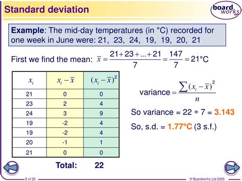 Image result for Standrd Deviation Example
