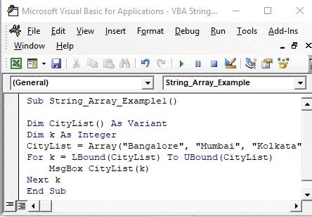 Toradh íomhá ar VBA String with Variables