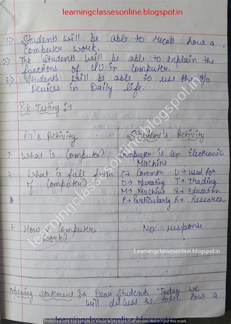 Afbeeldingsresultaten voor Working Cycle of Computer Lesson PLA