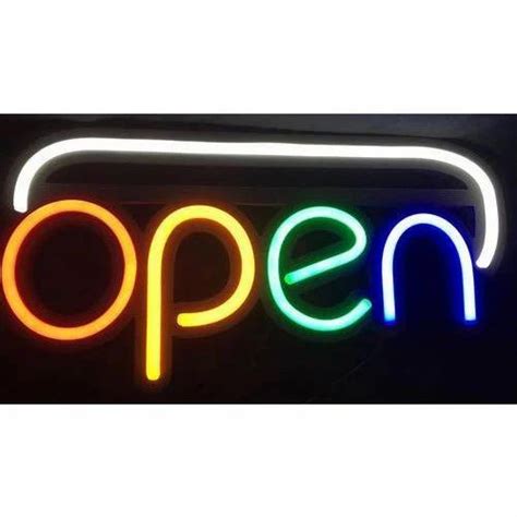 Image result for LED Open Sign Board