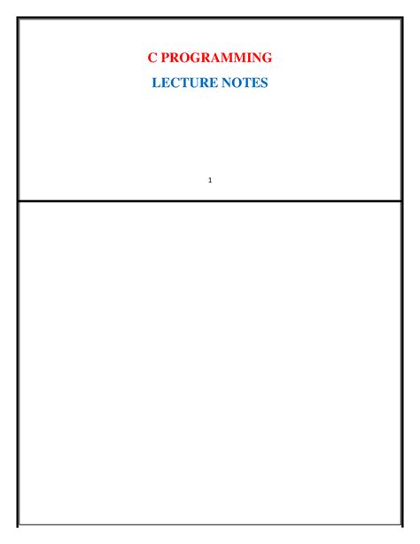 Short Notes of C Programming に対する画像結果