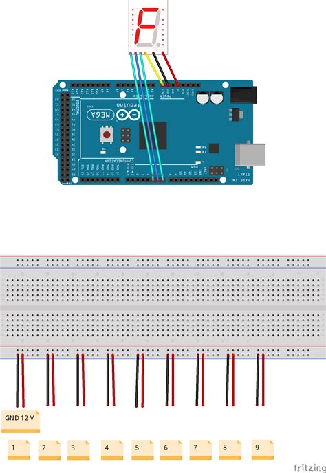 Image result for Driving 7-Segment Display Arduino