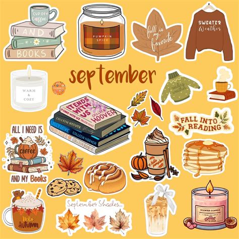 Image result for September Fall Stickers