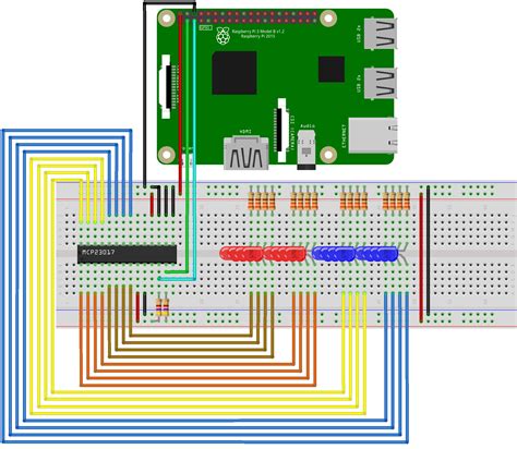 Afbeeldingsresultaten voor Raspberry Pi and I2C Bus Connection Diagram