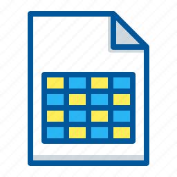 Image result for DataTable Icon Outline