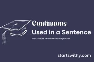 When to Use Continuous in a Script に対する画像結果
