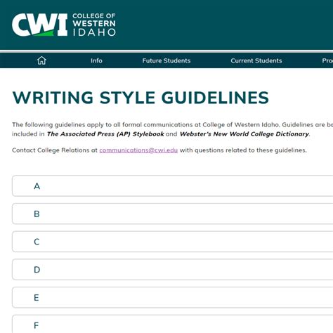 Image result for Writing Style Guide
