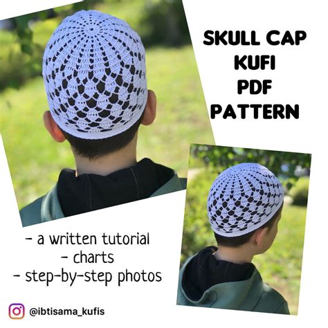 Image result for Skull Cap Pattern
