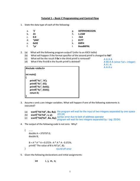 Image result for C Program Basic Questions