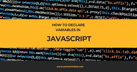 Image result for How to Declare Variable I'm JavaScript