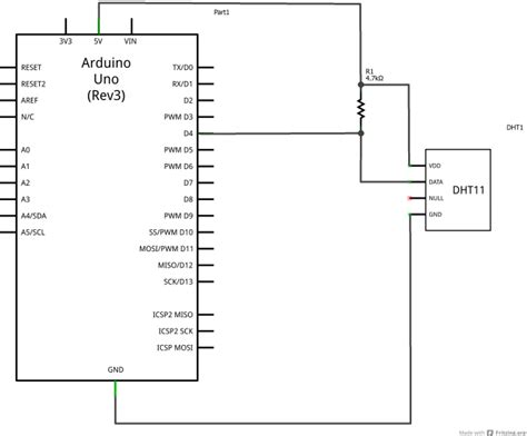 Image result for DHT11 Arduino Wiring-Diagram