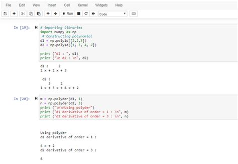 Toradh íomhá ar Python Derivative Function