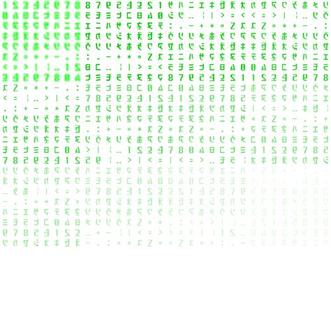 Image result for Matrix Code PNG High Res