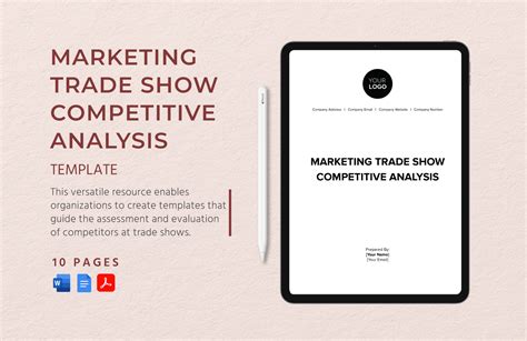 Image result for Competitive Analysis Framework Template