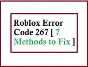 How to Fix Error 267 Roblox に対する画像結果