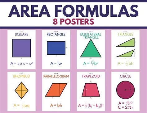 Image result for Area Calculation Formula