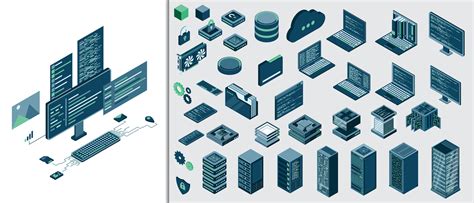Image result for Isometric Computer Vector Image