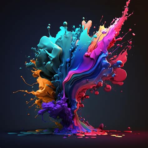 Image result for Abstract Color Splash