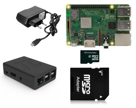 Image result for Raspberry Pi 3 Model B+ Starter Kit