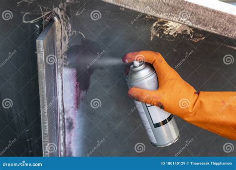 Toradh íomhá ar Non-Destructive Developer Spray