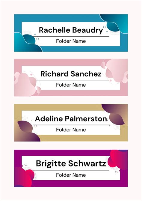 How to Label Files Programming に対する画像結果