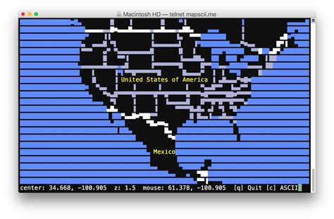 Image result for Map of Earth Simple ASCII