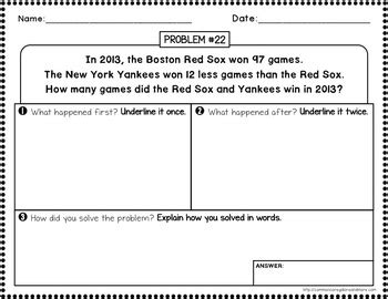 Image result for Multiple-Step Word Problems 3rd Grade