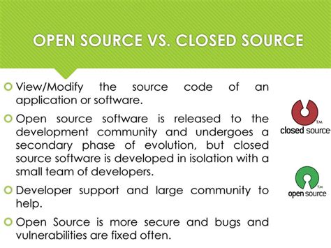 Toradh íomhá ar Open vs Closed Source Code