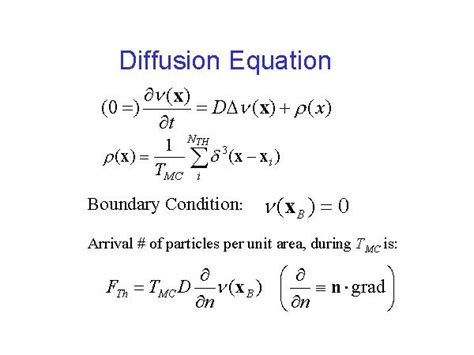 What Is Diffusion Equation - Tessshebaylo