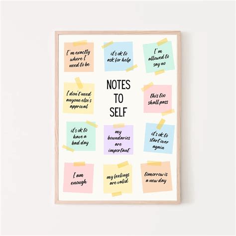 Image result for Note to Self Printable