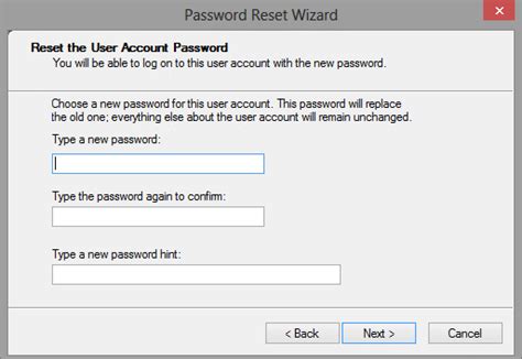 Image result for Reset Password Wizard Disk