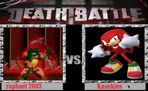 Toradh íomhá ar Knuckles vs Raphael