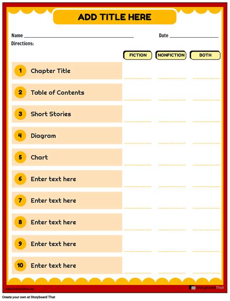 Image result for 4th Grade Text Features Worksheet