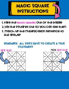 Image result for Magic Square Multiplication