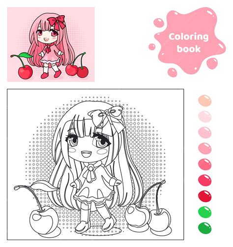 Toradh íomhá ar Anime Character Worksheet