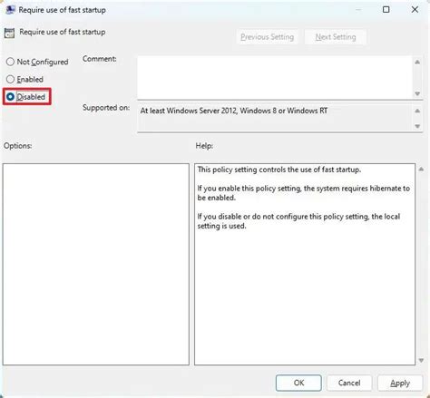 Disabling Fast Boot に対する画像結果