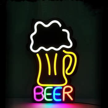 Image result for Cheap Neon Beer Signs