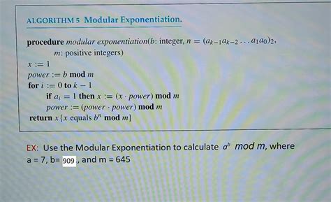 Image result for Modular Exponentiation