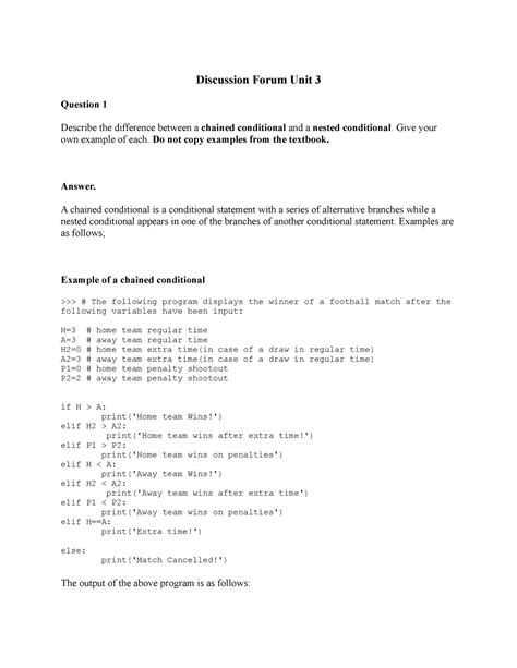 Afbeeldingsresultaten voor Nested Conditionals Definitio